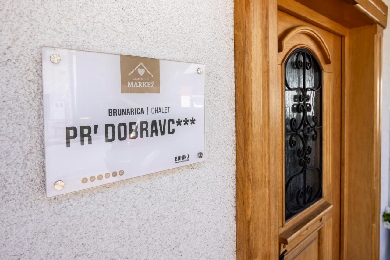 Chalet Pr Dobravc Bohinj Exterior foto